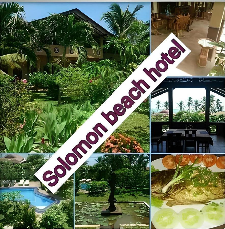 Solomon Beach Hotel Marawila Exterior foto